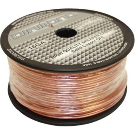 Diamond SW200CU2 Diamond Bulk Speaker Wire 16 Ga. 65 Strand Solid Copper 2 Conductor 200 Ft.